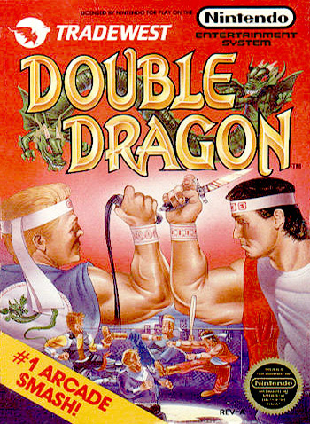 双截龙1 box art