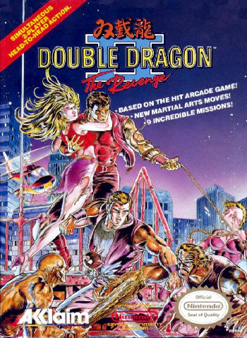 双截龙2 box art