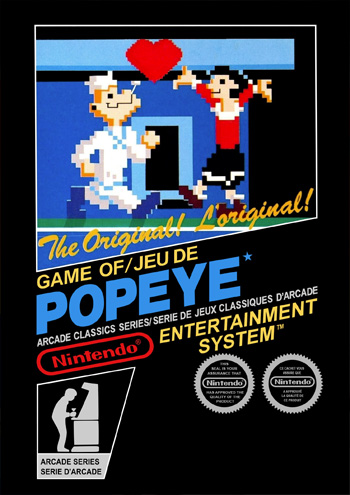 大力水手 box art