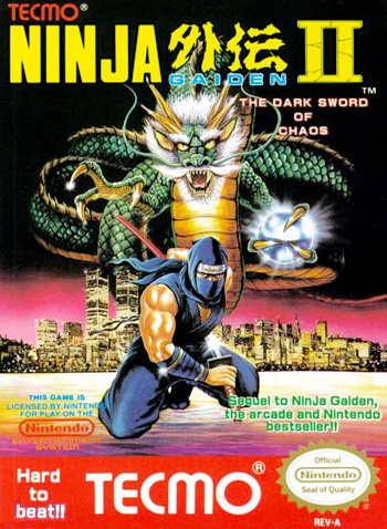 忍者龙剑传2 box art