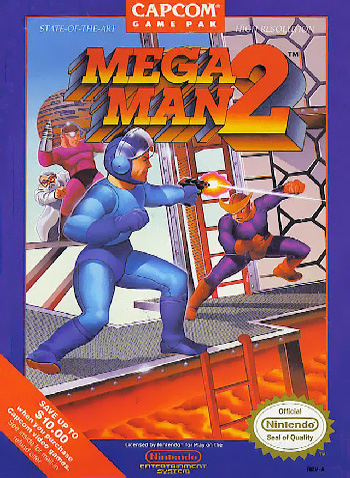 洛克人2 box art