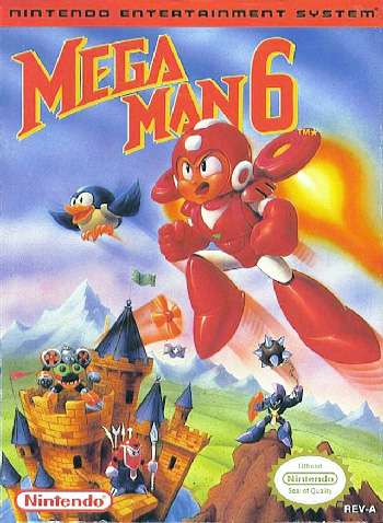洛克人6 box art