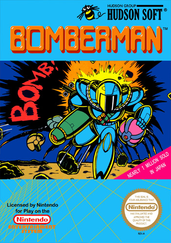 炸弹人 box art