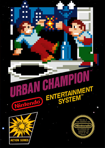 街头格斗小子 box art