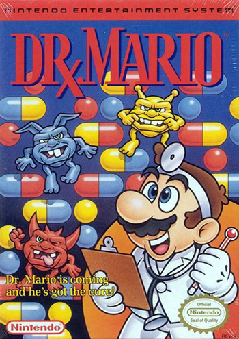 超级马里奥医生 box art