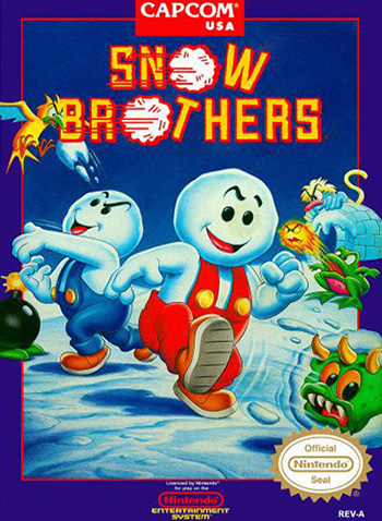雪人兄弟 box art