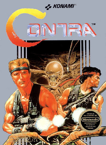 魂斗罗1 box art