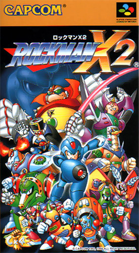 洛克人X2 box art